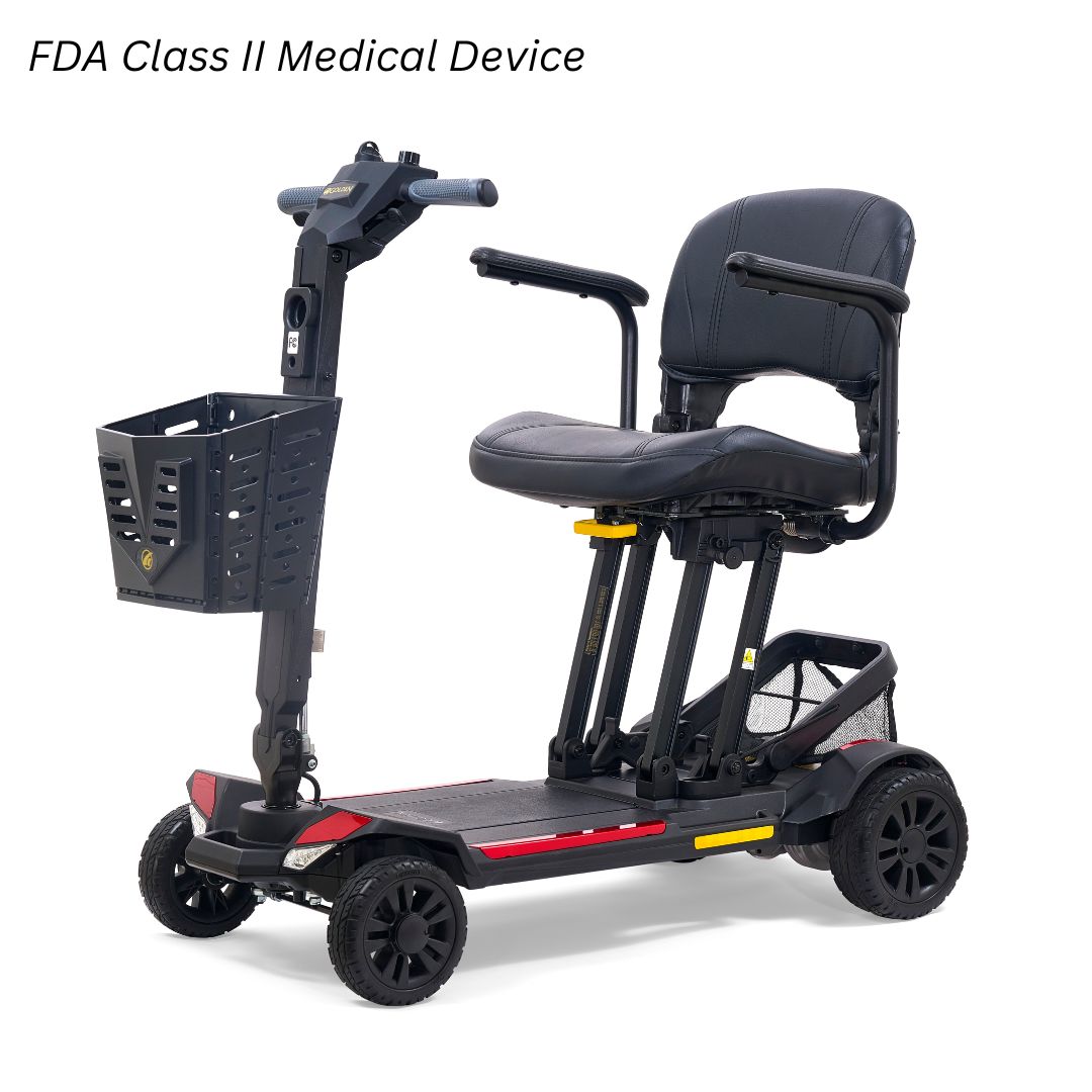 Golden Technologies Buzzaround CarryOn GB120 folding mobility scooter
