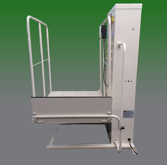 Wheelchair vertical platform lift